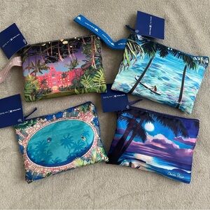 UNITED AIRLINES  Business First Class HAWAII BODY Travel Amenity Kits (4)
